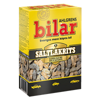 AHLGRENS BILAR SALTY LIQUORICE